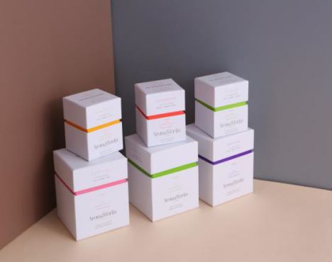 Customize Printing Logo Paper Cosmetic Moisture Cream Packaging Box