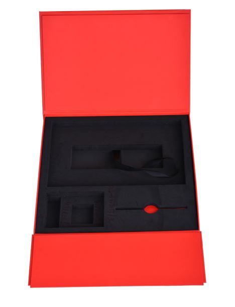 Custom Printed Essential Oil Storage Tube Packaging Rigid Paper Cardboard Luxury Round Gift Cylinder Perfume Box with Lid